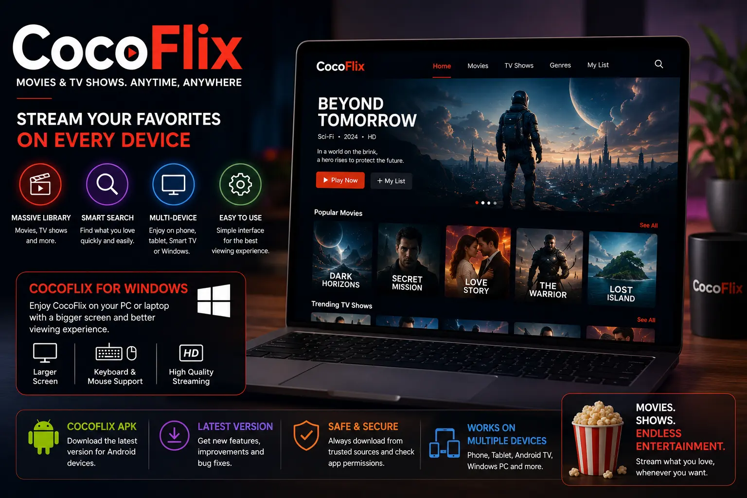 CocoFlix for Windows: Setup Guide and Key Features
