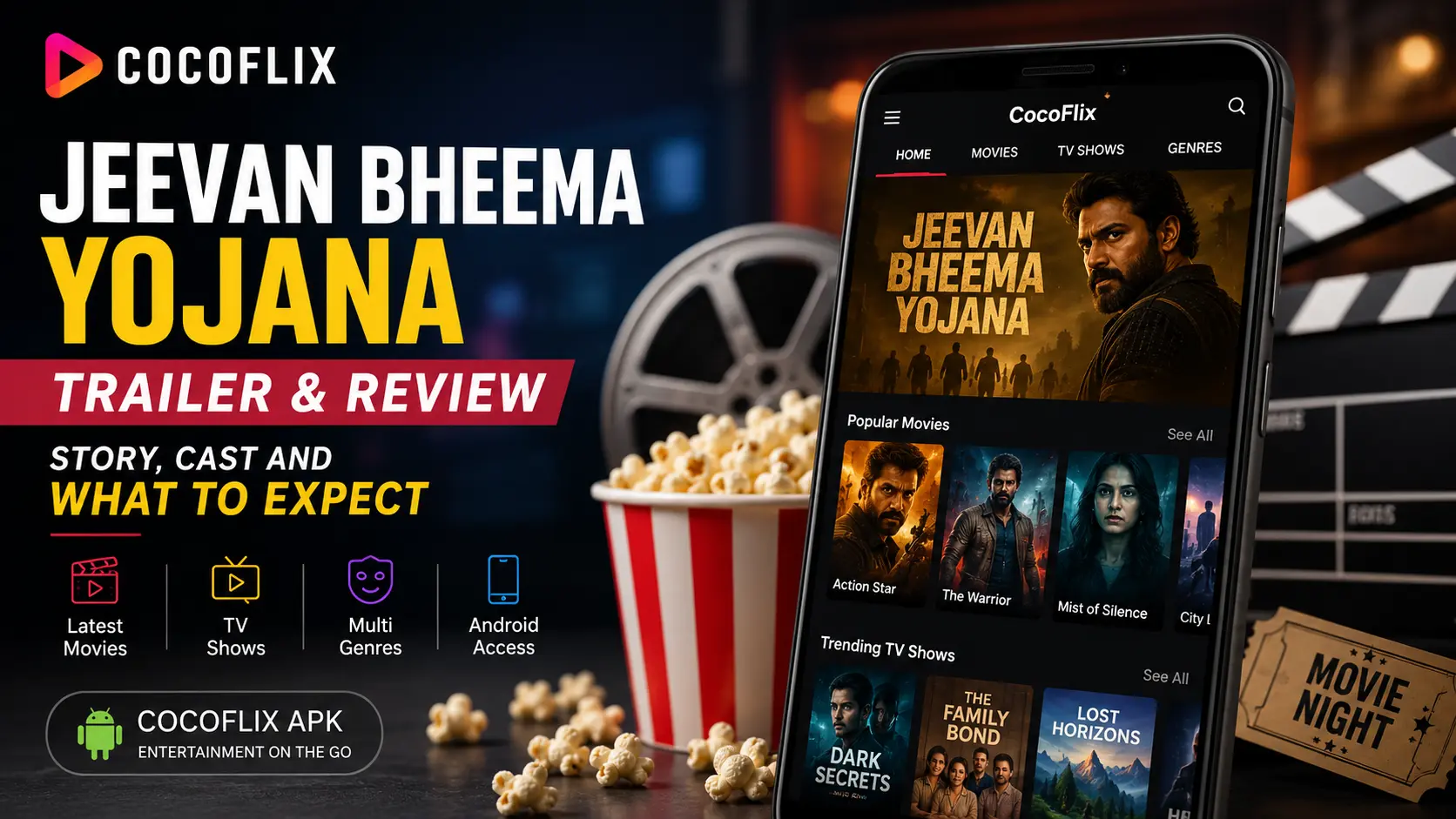 **Jeevan Bheema Yojana Trailer & Review: Story, Cast and What to Expect | Cocoflix APK**
