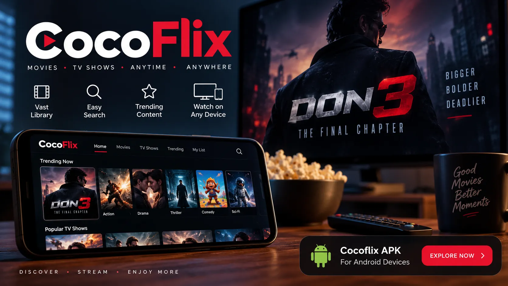 Cocoflix APK | Inside the Making of Don 3: The Final Chapter